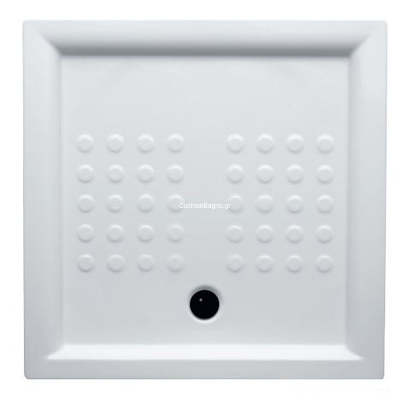 Sanitana 90x90 Julieta Ντουζιέρα Slim Τετράγωνη Πορσελάνη 54219090