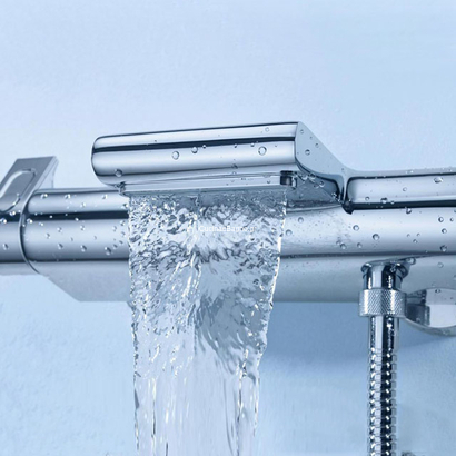 Grohe Grohtherm 2000 34464001 Μπαταρία Λουτρού Θερμοστατική Με Ενιαίο Πίσω Σώμα