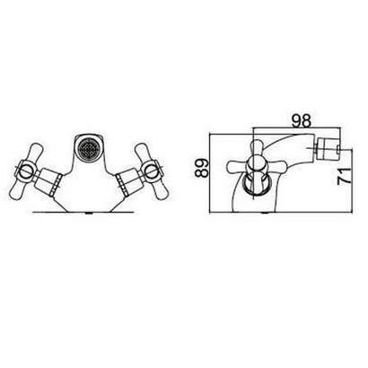KARAG Μπαταρία Μπιντέ VICTORIA 7170