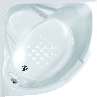 Sanitec Samantha 105x105 Μπανιέρα Γωνιακή Ακρυλική 501