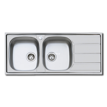 Foster 1000 Inox 116x50 Νεροχύτης Ανοξείδωτος 1812561-1812562