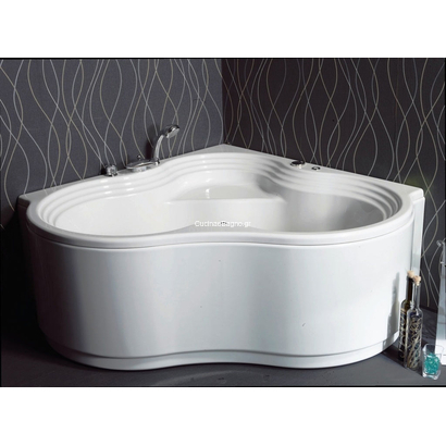 Sanitec 140x140 Carla Μπανιέρα Υδρομασάζ 532