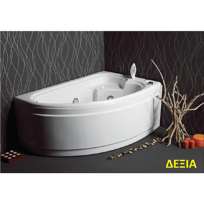 Sanitec Claudia 165x95 Μπανιέρα Υδρομασάζ 505