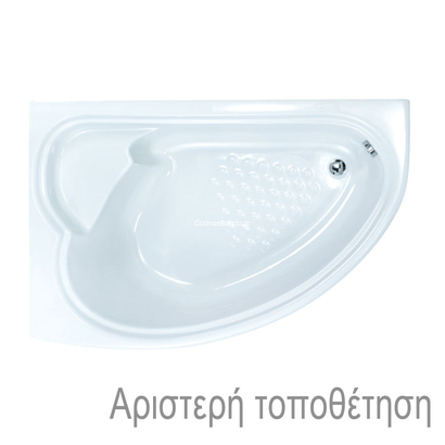 Sanitec Claudia 150x95 Μπανιέρα Ακρυλική 525