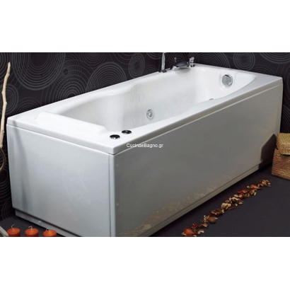 Sanitec 160x75 Diana Μπανιέρα Υδρομασάζ 540
