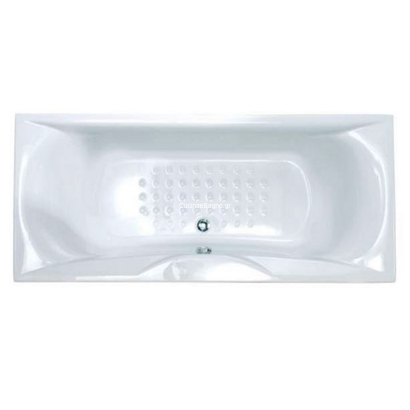 Sanitec Iris 180x80 Μπανιέρα Ακρυλική 545