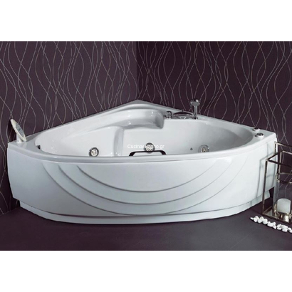 Sanitec 145x145 Laura Μπανιέρα Υδρομασάζ 504