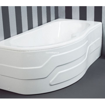 Sanitec 170x80 Monica Μπανιέρα Υδρομασάζ 537