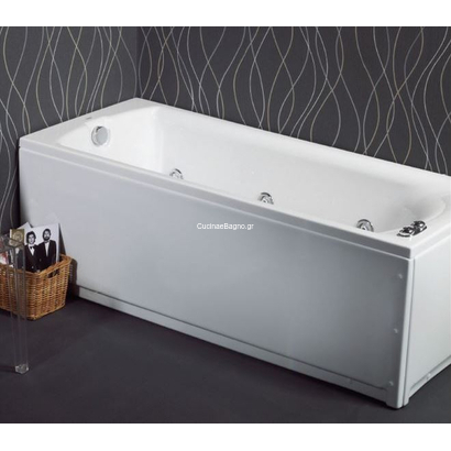 Sanitec Rosa 160x70 Μπανιέρα Ακρυλική 551