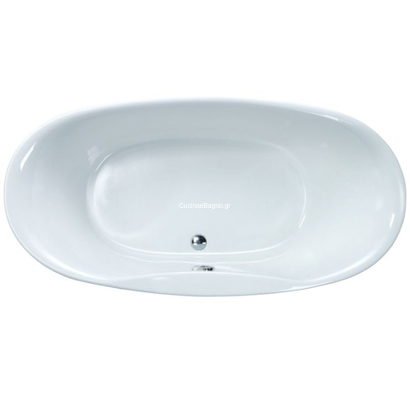 Sanitec 180x90 Sylvia Μπανιέρα Υδρομασάζ 543