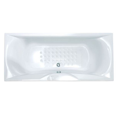 Sanitec 180x80 Iris Μπανιέρα Υδρομασάζ 545