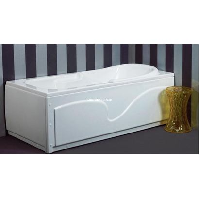 Sanitec Pauline 170x80 Μπανιέρα Ευθύγραμμη Ακρυλική 527