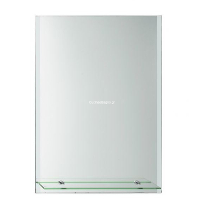 Gloria Revin 50x70 Καθρέπτης Μπάνιου Με Εταζέρα 15-7235