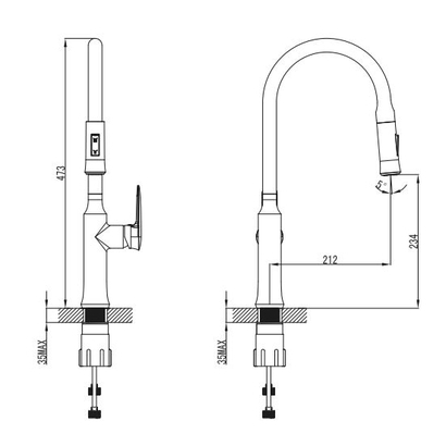 Karag GV 56 Μπαταρία Κουζίνας
