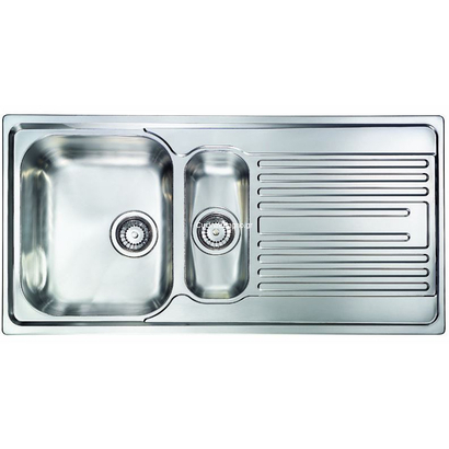 Sanitec 10645/10695 Atlantic 100x50 Inox Νεροχύτης