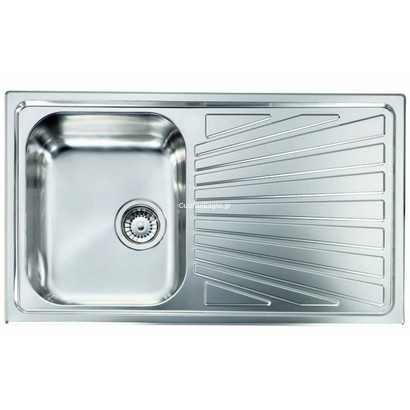 Sanitec 11413/11463 Cometa 86x50 Inox Νεροχύτης