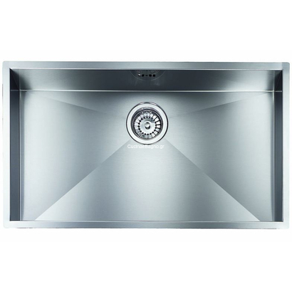 Sanitec 11906 Filo Quadra 77x45 Inox Νεροχύτης