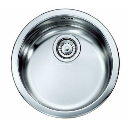 Sanitec 11949 Cinzia Φ43 1V Inox Νεροχύτης