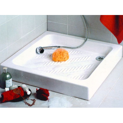 Gloria Ideale Ντουζιέρα 70x70 Πορσελάνη Τετράγωνη 17-7070