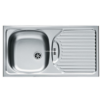 Pyramis Bradford 78x43,5 1b 1d Νεροχύτης Ανοξείδωτος Maidsinks 100173001