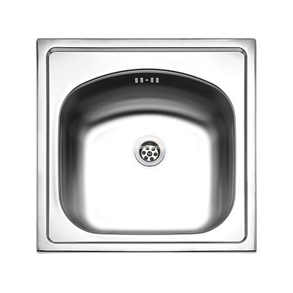 Pyramis Inset 44x44 1b Νεροχύτης Ανοξείδωτος Maidsinks 101042401 Μία (1) Γούρνα