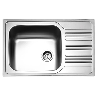 Pyramis Inset 78x50 1b 1d Νεροχύτης Ανοξείδωτος Maidsinks 101050701 Μία (1) Γούρνα Μεγάλη & Ποδιά