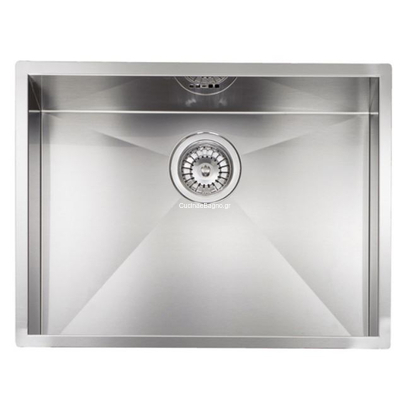 Sanitec 11908 Filo Quadra 57x45 Inox Νεροχύτης