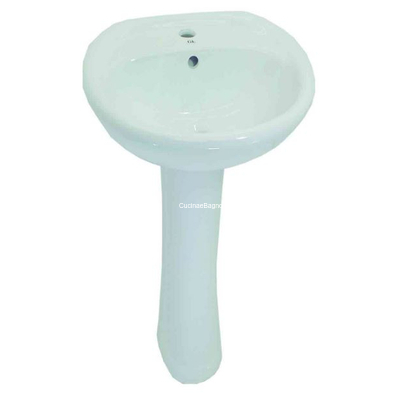 Gloria Alegro 49x41 Νιπτήρας Με Κολώνα