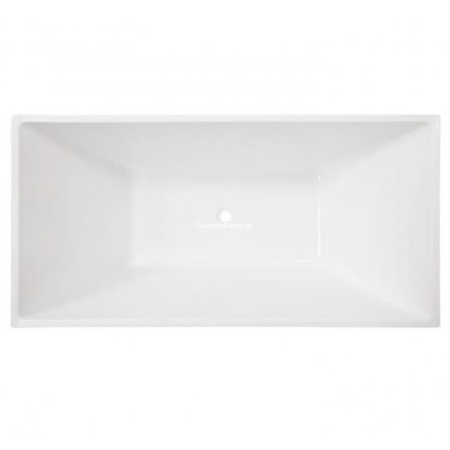 Karag Keres K-1505 150 Bianco Lucido 150x75 Μπανιέρα Ελεύθερης Τοποθέτησης