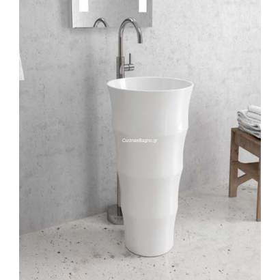 Karag Louvre G-309 Νιπτήρας 42x42 Δαπέδου