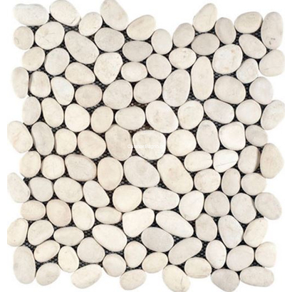 Βότσαλο Stone White 30x30