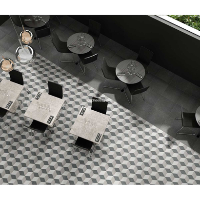 Traffic Exagon 3D 22x25 Porcellanato Διακοσμητικό Εξάγωνο