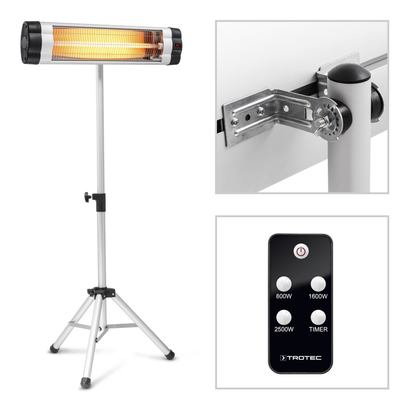 TROTEC IR2570 S Βεράντας & Επαγγ. Χώρων με τηλεχειρισμό