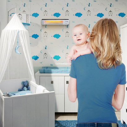 ΘΕΡΜΑΝΣΗ TROTEC IR ΜΠΑΝΙΟΥ ή ΒΕΡΑΝΤΑΣ 1200 S