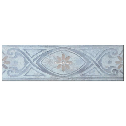 Abasie Beige 10x33 Listelo-Fascha Δαπέδου