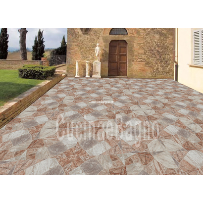Amanos Beige 45x45 Porcellanato Πλακάκι Εξωτερικού Χώρου