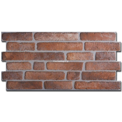 CARAVISTA RED 33x64 Γρανίτης Πλακάκι Α'ποιότητας Τύπου Τουβλάκι Κόκκινο
