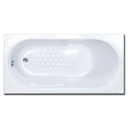 Sanitec Gloria 140x70 Μπανιέρα Ακρυλική 520