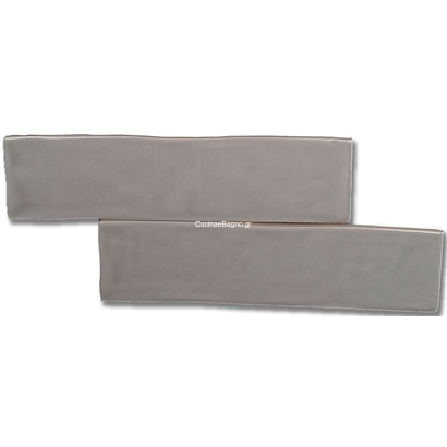 Pris Shiny Gris - Bellini Gris 7,5x30 Πλακάκι Τουβλάκι Γυαλιστερό