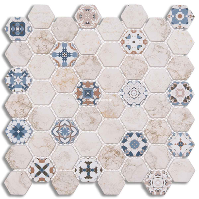 MOSSAICA FBDJ 053 28x28  Ψηφίδα Μπάνιου & Κουζίνας
