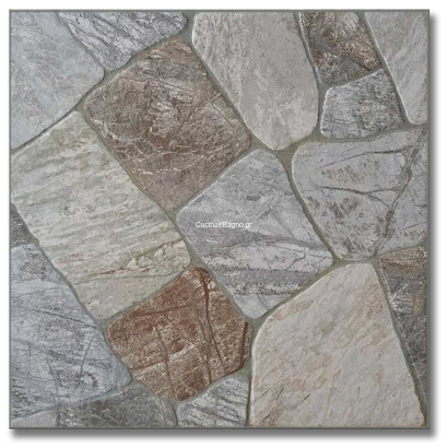 AMANOS Grey PORCELLANATO Πλακάκι Εξωτερικού Χώρου 45X45