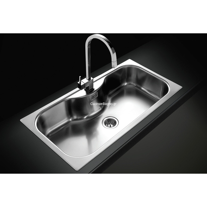 Foster Uragano Inox 97x50 Νεροχύτης Μεγάλη Γούρνα 1555000