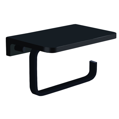 Gloria Boutique Σαπουνοθήκη Αλουμινιου Μαύρο 38-9810