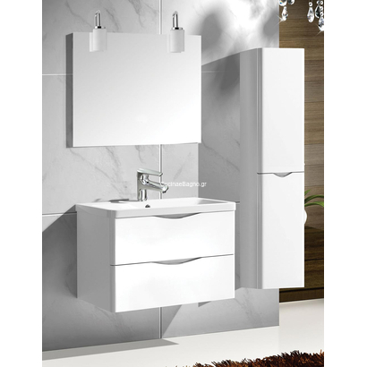 Έπιπλο Μπάνιου Magia White 80x45 Gloria set-0092