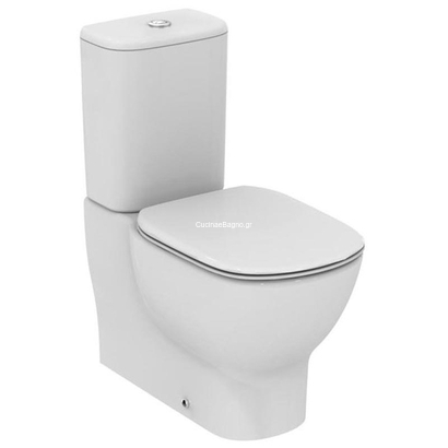 Ideal Standard Tesi II Aquablade 66,5 cm Λεκάνη Επιδαπέδια ΧΠ Με Καζανάκι T008201