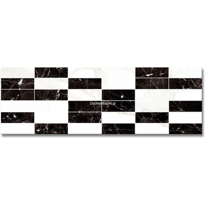 Carrara Brillo Decor 20x60 Πλακάκι Τοίχου Ντεκόρ Γυαλιστερό Α Ποιότητας ΙΣΠΑΝΙΑΣ