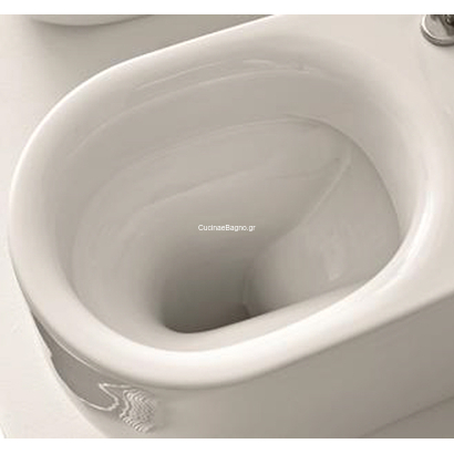 Kerasan Nolita 55x35 Λεκάνη Κρεμαστη RIMLESS 531401