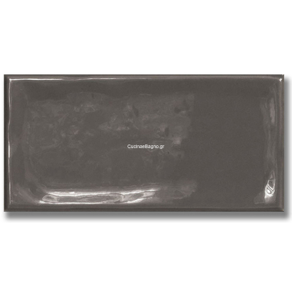 Alfaro Grafito Brillo 7X15 Brick EL Barco Πλακάκι Επένδυσης