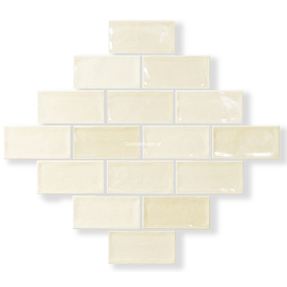 Glamour Bone 7x15 Πλακάκι Επένδυσης Τουβλάκι Γυαλιστερό