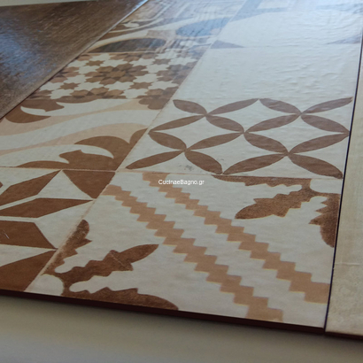 Nevada Marron Decor 20x50 Πλακάκι Μπάνιου